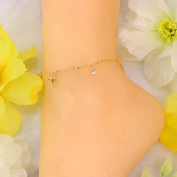 "Minimalist Anklet, Sleek & Modern Design, Women’s Fashion, YC110212-A - Picture 7 of 10